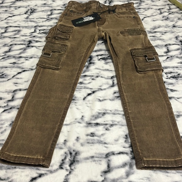 New with tag Tigers Eye Cargo  Jeans Serenede Size 6 Kids Denim . - Picture 2 of 15
